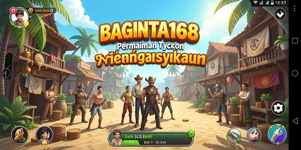 Screenshot gameplay BAGINTA168 menampilkan grafis yang menarik dan antarmuka pengguna yang intuitif.
