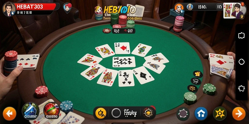 Tampilan gameplay menarik dari HEBAT303 yang seru dan interaktif.