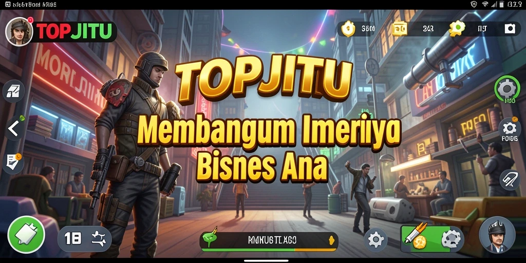 Tampilan gameplay <strong>TOPJITU</strong> yang menarik dan dinamis.
